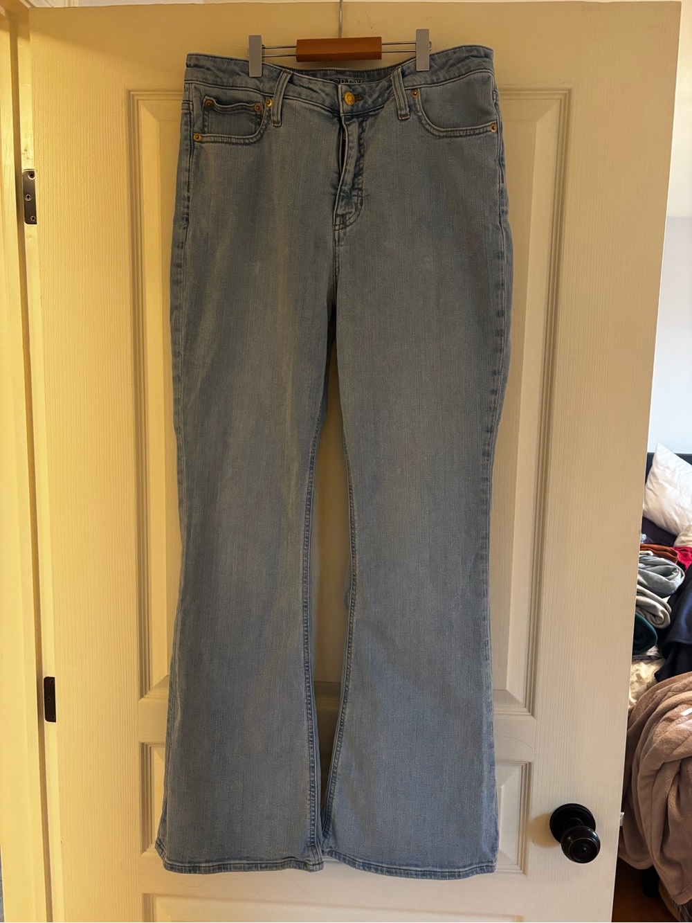 J. Crew Light Wash Flared Jeans